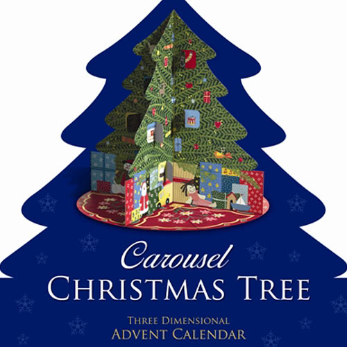 Carousel Christmas Tree Advent Calendar