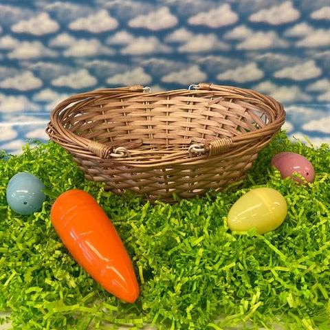 Woven Willow Easter Basket