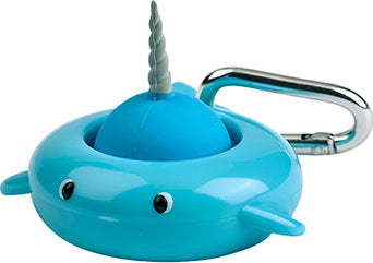 Pull 'N Pops - Big Bubble Narwhal Keychain