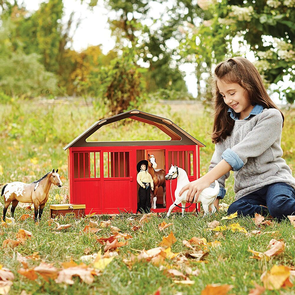 Traditional Red 2 Stall Barn