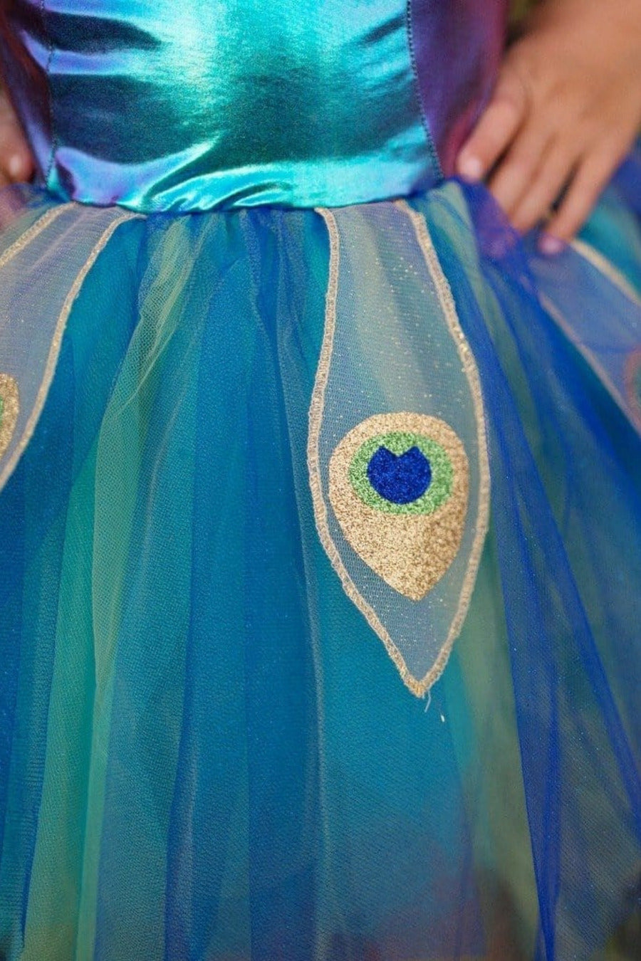 Pretty Peacock Dress & Headband Pretty Peacock Dress & Headband