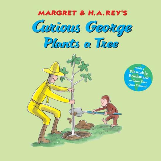 Curious George Plants a Tree (hardcover)