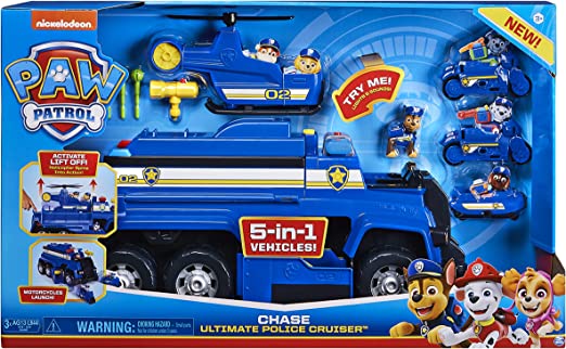 Chase's Ultimate 5-in-1 Cruiser Paw Patrol