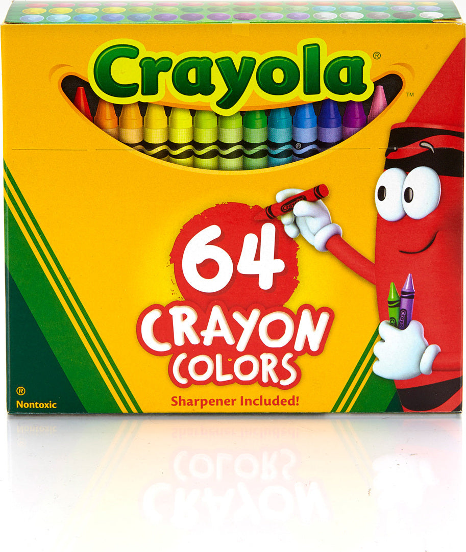 Pop! Crayons 64ct - Kids Crayons - Kids