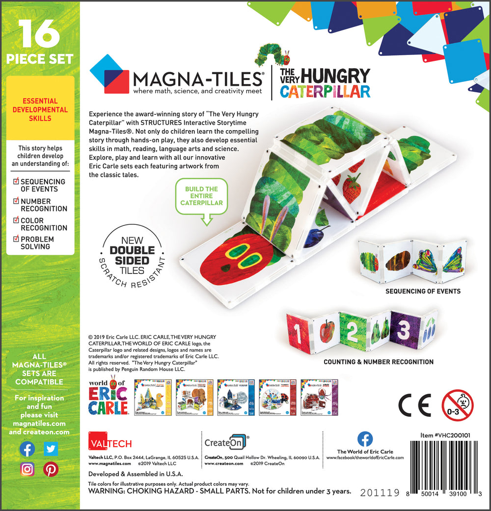 Magna-tiles Structures The Very Hungry Caterpillar