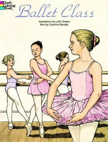 Ballet Class Coloring Book