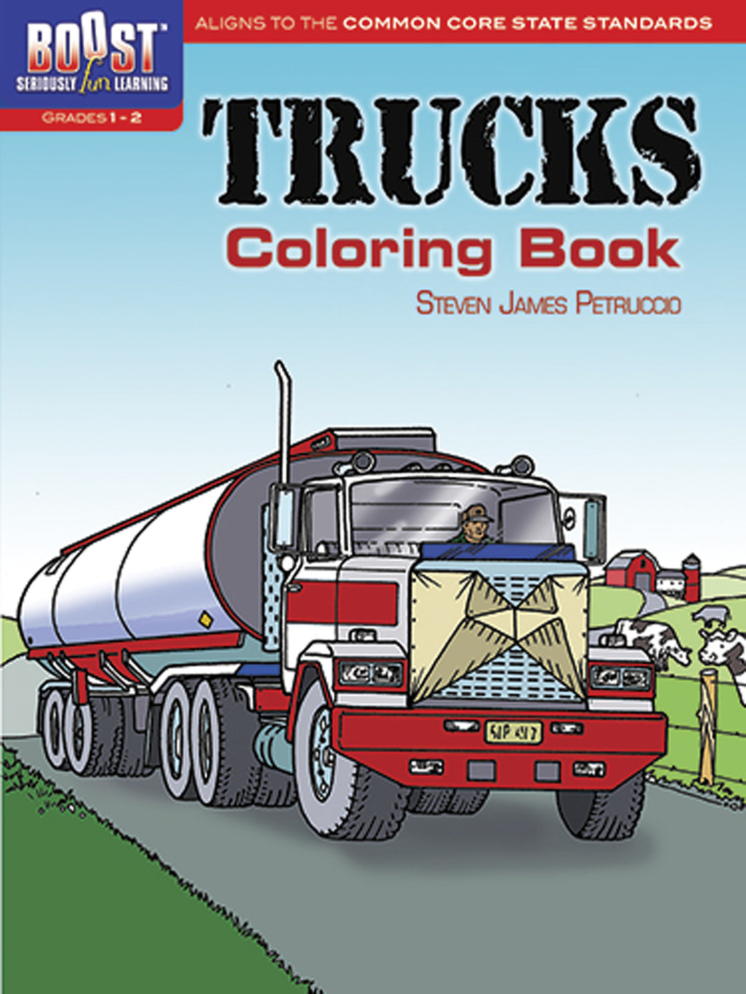 BOOST Trucks Coloring Book