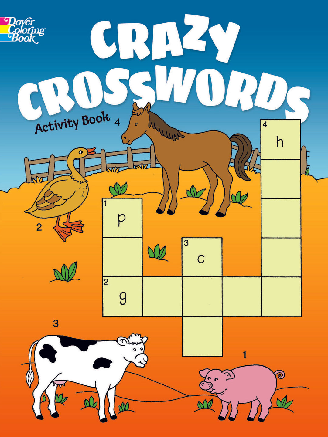 Crazy Crosswords Activity Book