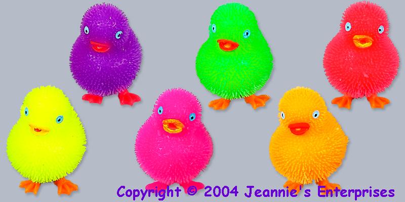 Small Light Up Puffer Duck Individual