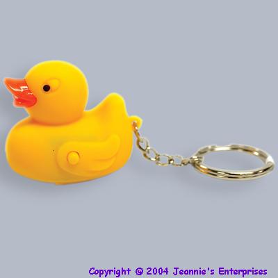 LED Duck Key Chain