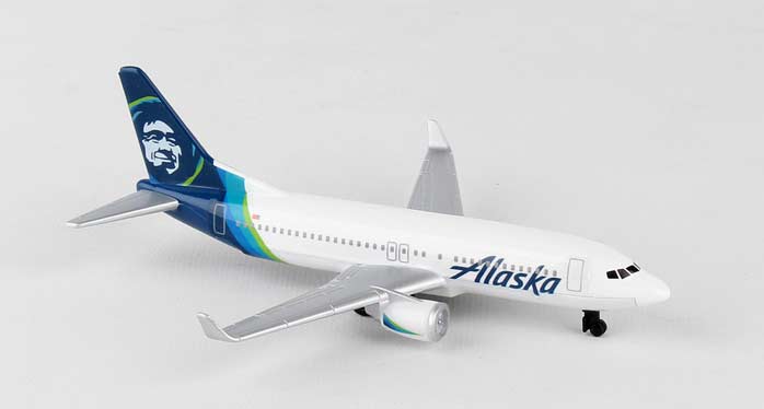 Alaska Airlines Single Plane New Livery