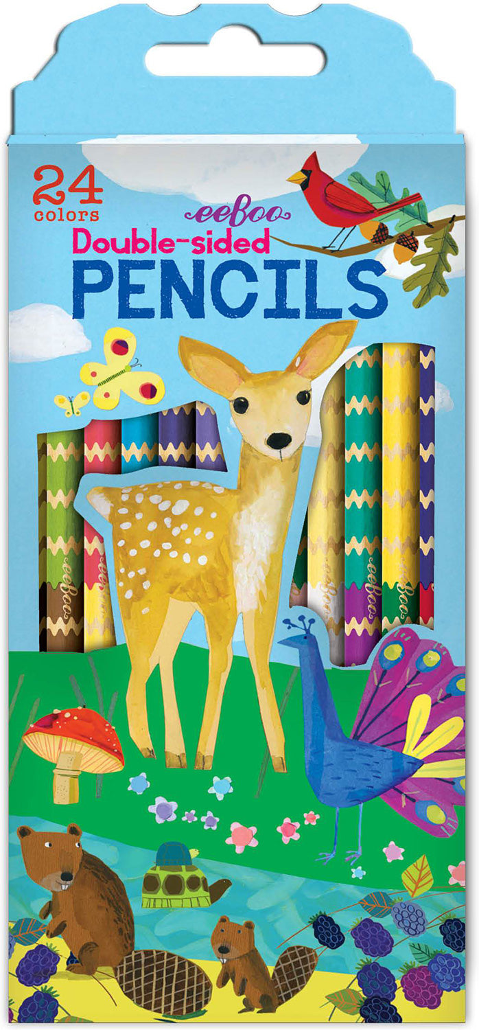 Life On Earth 12 Double-Sided Pencils