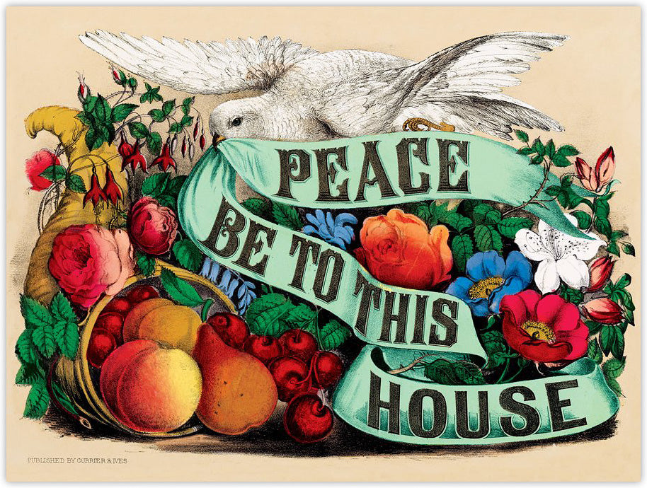 Peace Be to This House 500 Piece Foil Puzzle
