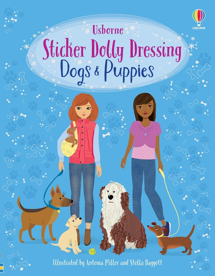 Sticker Dolly Dressing, Dogs & Puppies