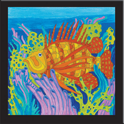 Paint by Number Lion Fish