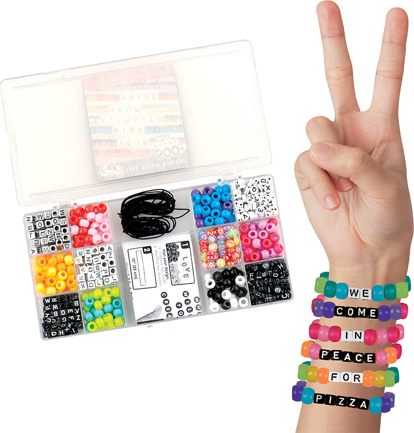 Rainbow Alphabet Bead Case - Small