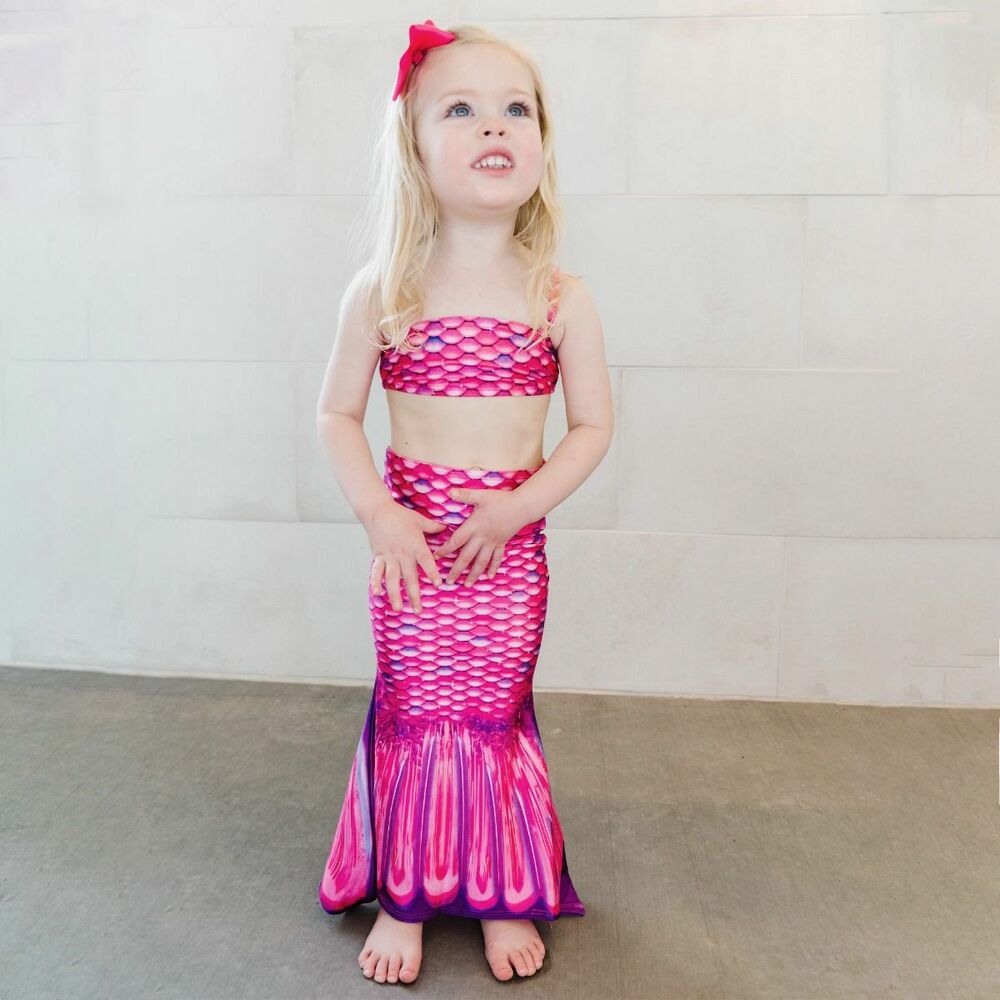 Toddler Mermaid Set Malibu Pink 3