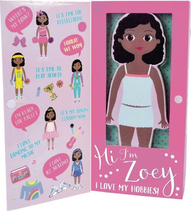 Zoey Magnetic Dress Up Doll