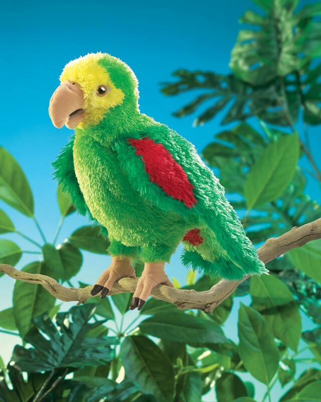 Parrot, Amazon Hand Puppet