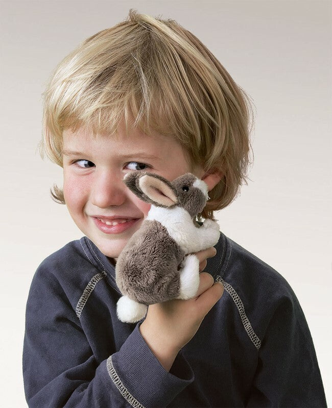 Mini Rabbit, Bunny Finger Puppet