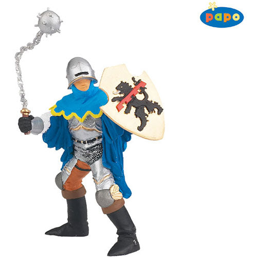 Blue Knight Officer With Mace