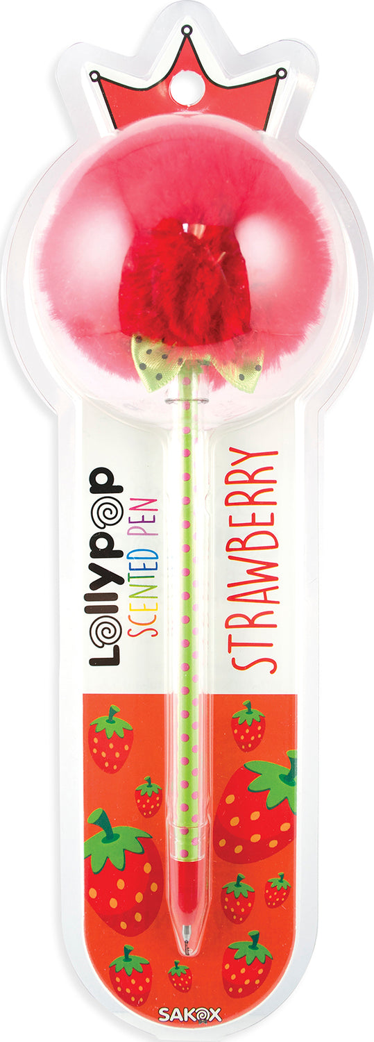 Sakox - Scented Lollypop Pen (Strawberry)