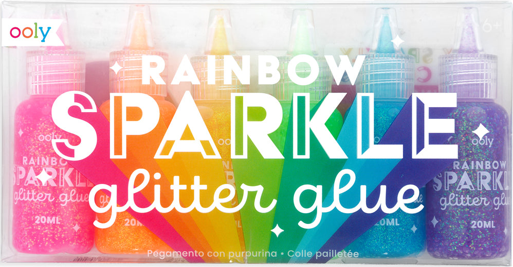 Rainbow Sparkle Glitter Glue