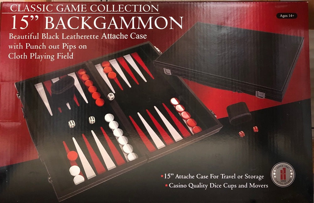 Casino Backgammon, 15"