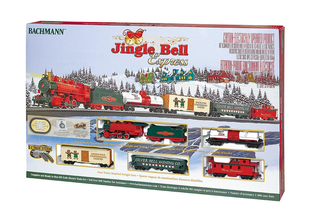 Jingle Bells Express HO Scale Train Set