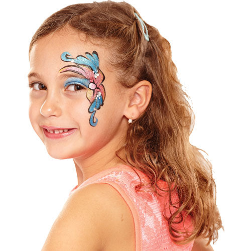 Glitter Face Painting