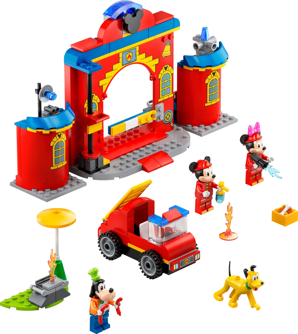 Mickey & Friends Fire Truck & Station