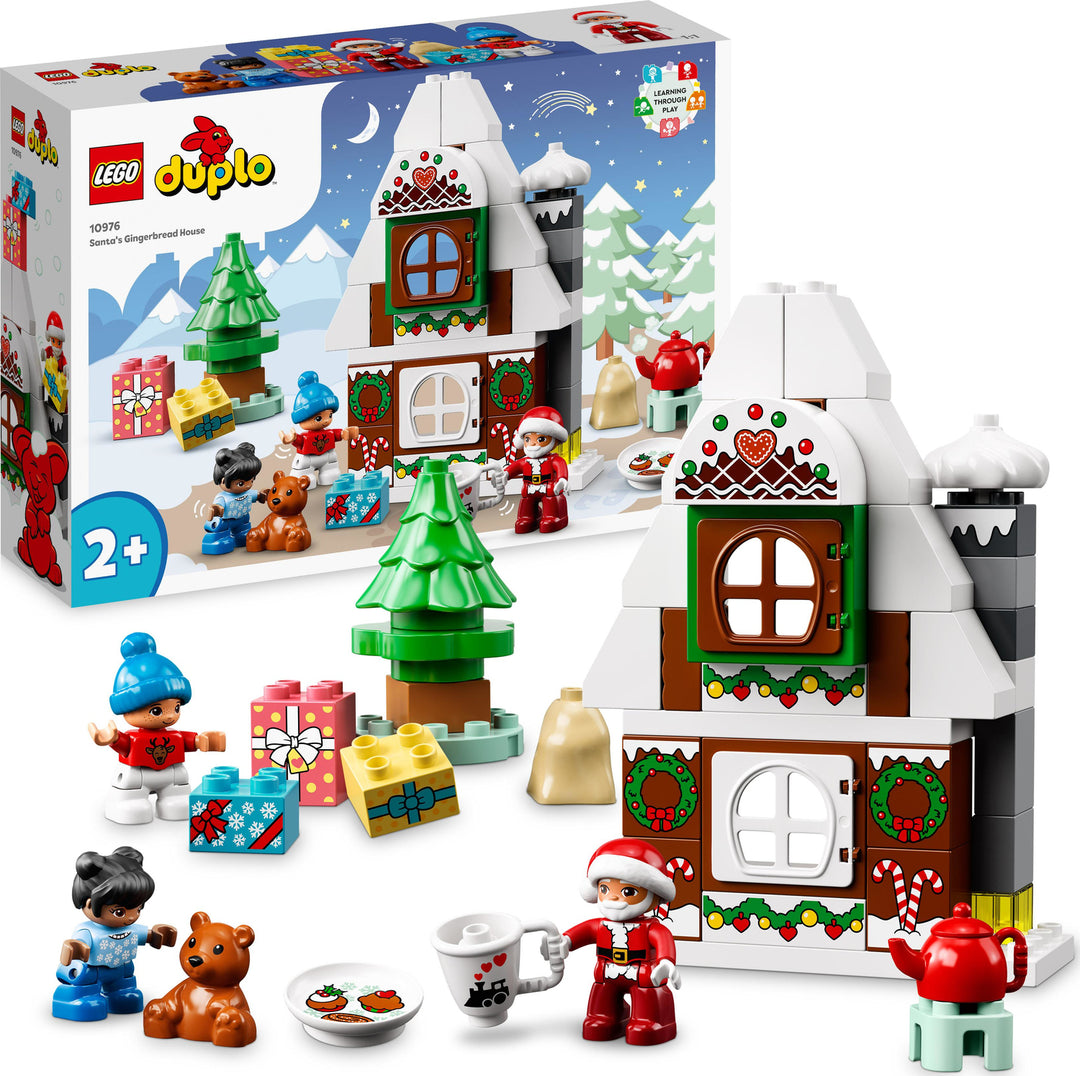 Santa's Gingerbread House Set