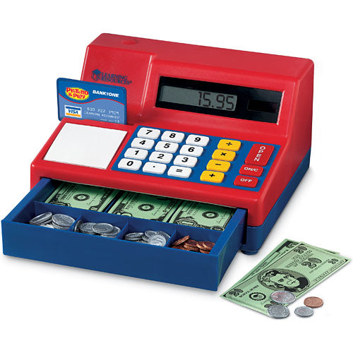 Pretend and Play Calculator Cash Register