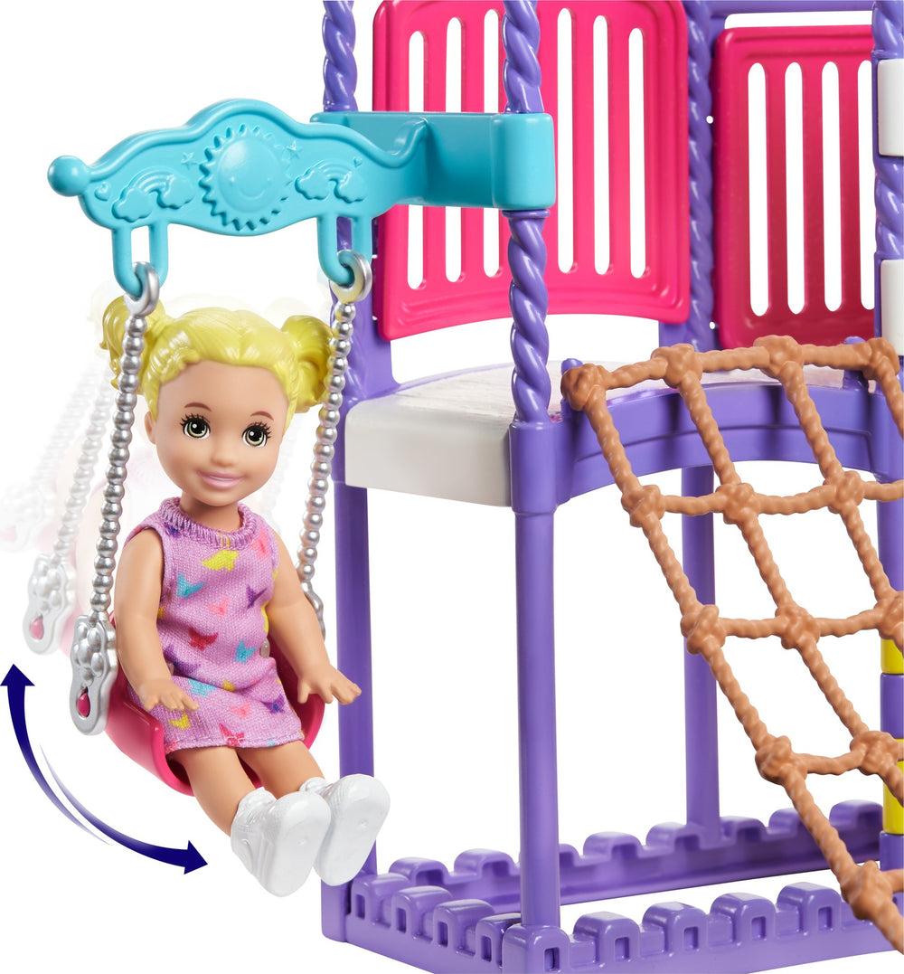 Barbie Skipper Babysitters Inc. Skipper Babysitters Inc Climb 'N Explore Playground Dolls And Playset