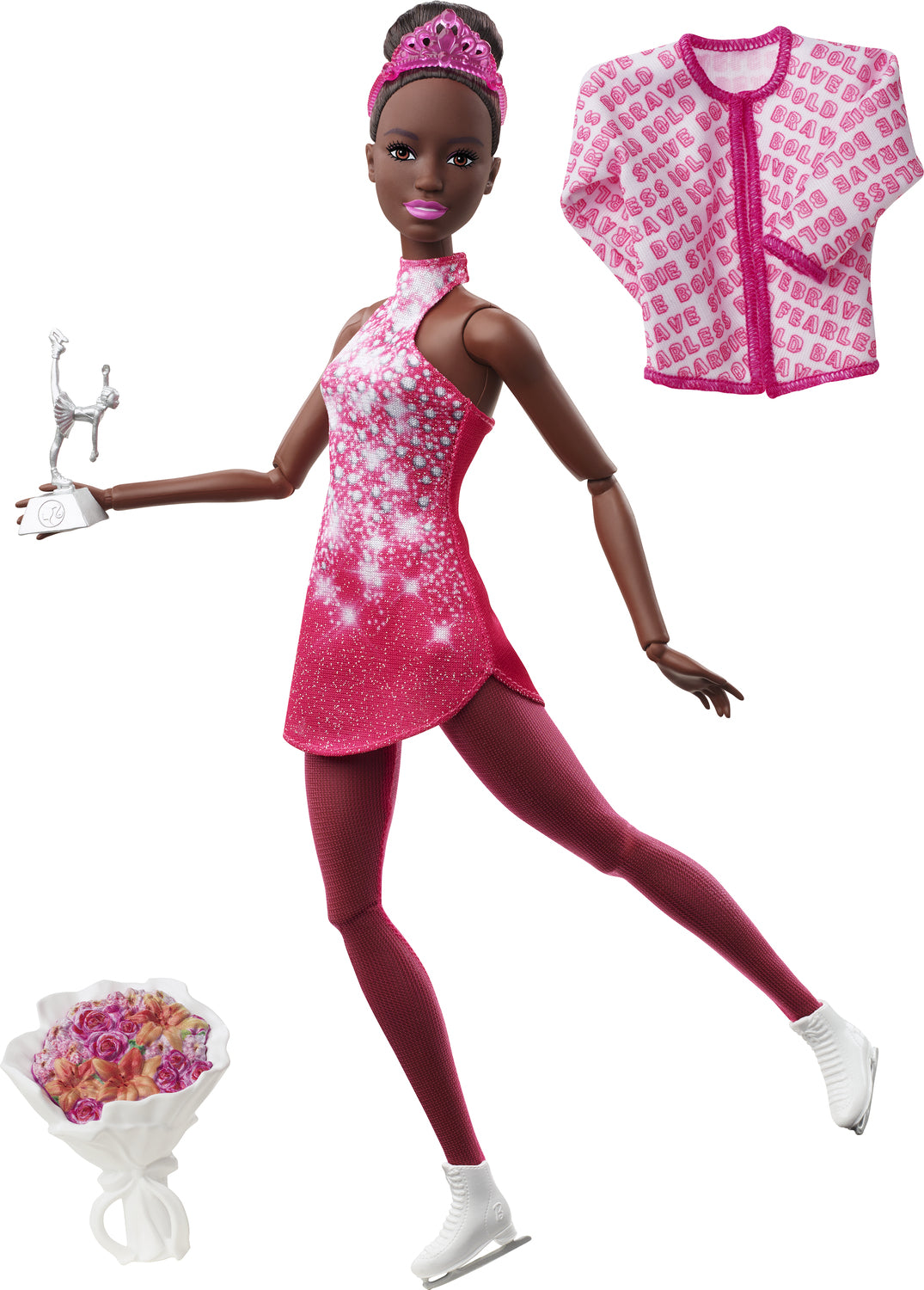 Barbie Ice Skater Player Doll
