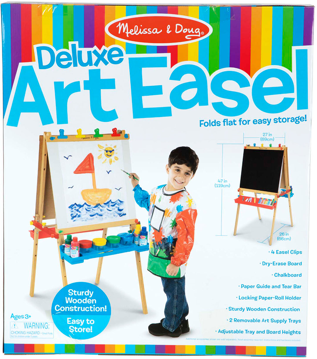 Deluxe Wooden Standing Art Easel