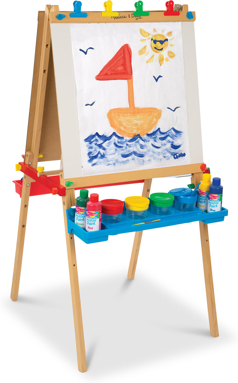 Deluxe Wooden Standing Art Easel