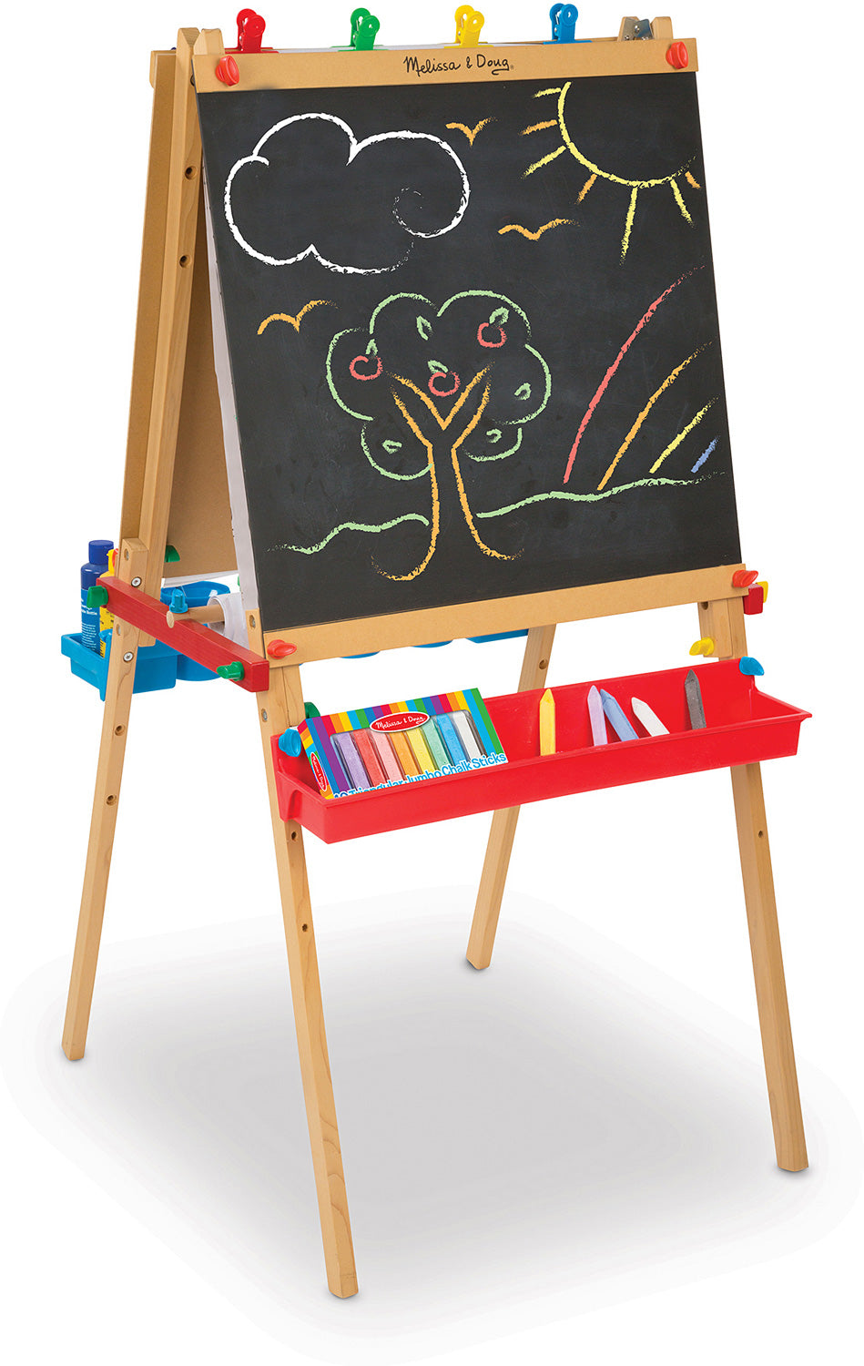Deluxe Wooden Standing Art Easel