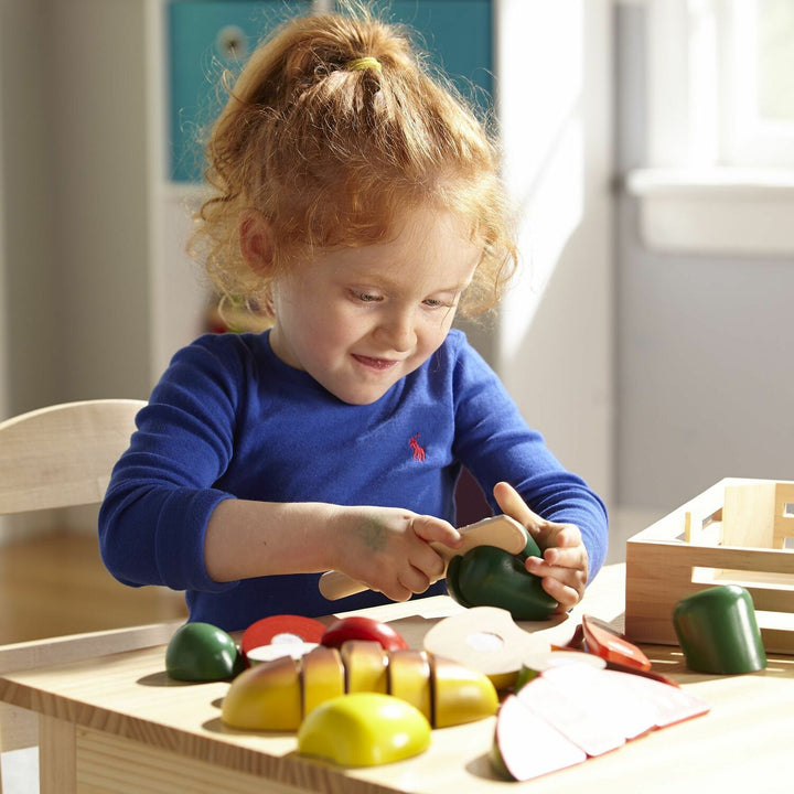 Cutting Food - Wooden Play Food