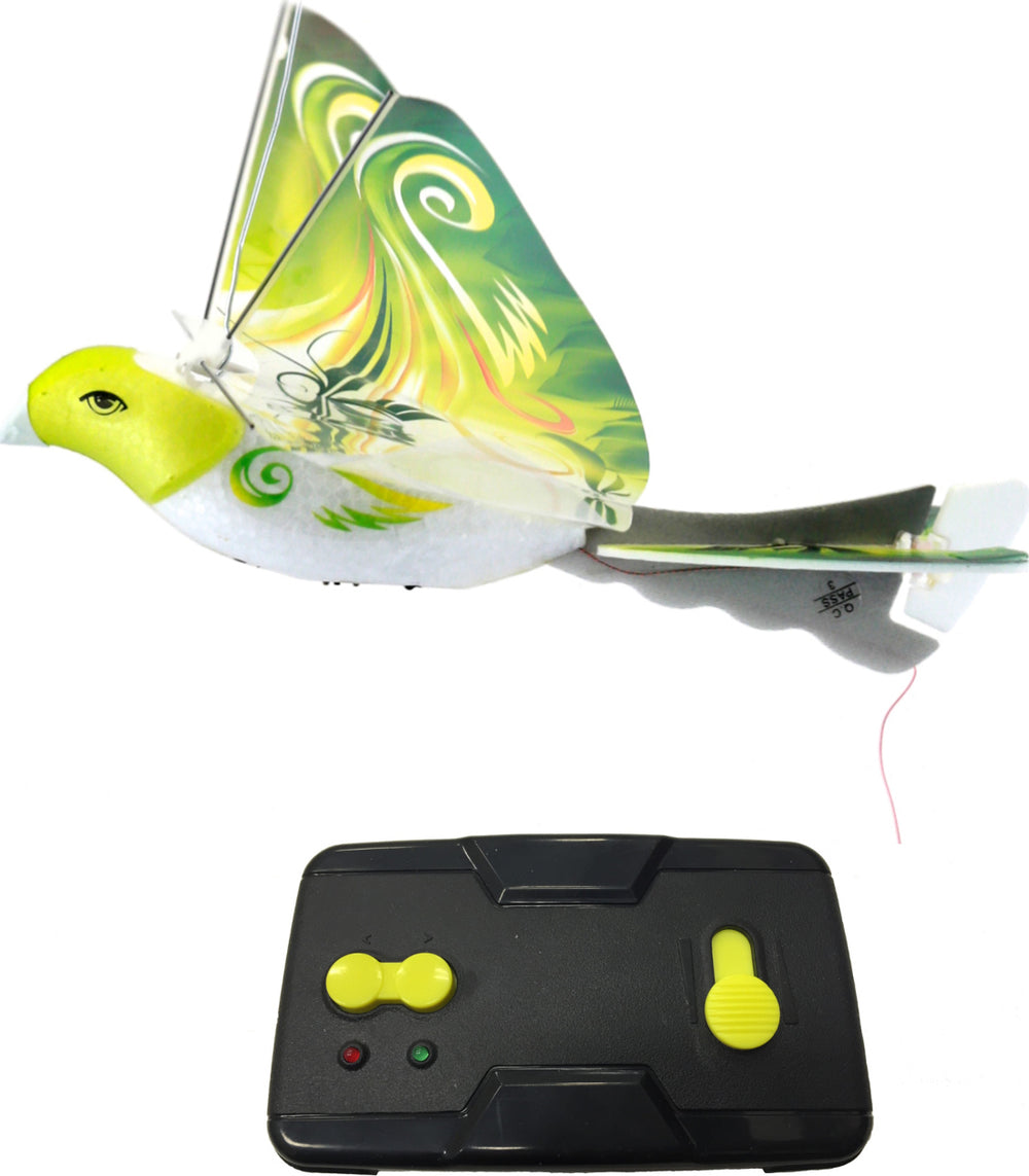 eBird Green Parrot - x2 Channel RC Flying Bird