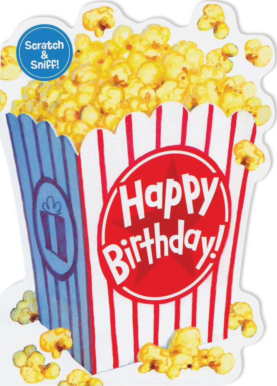 Popcorn Scratch & Sniff Card