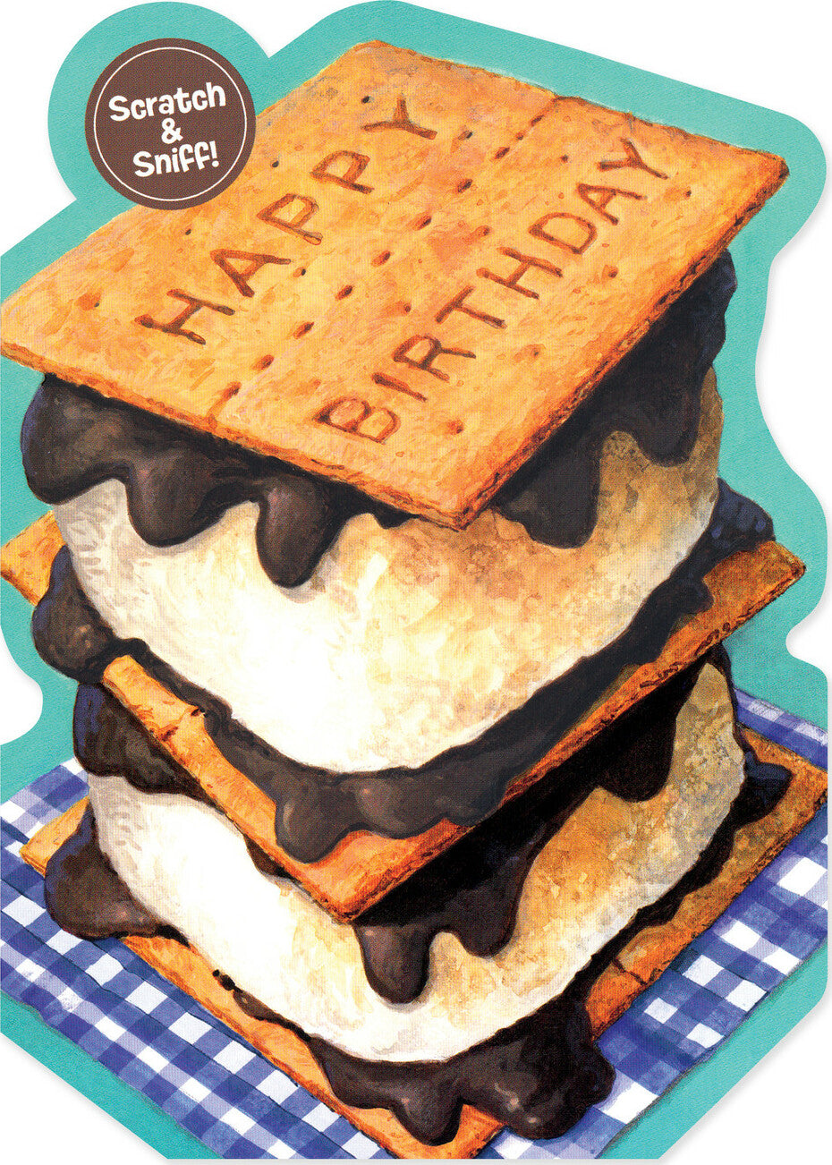 S'more Scratch & Sniff Birthday Card