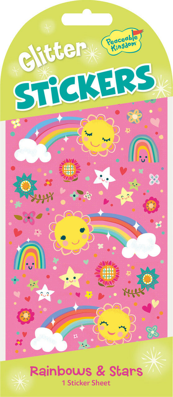 Glitter Rainbows N Stars