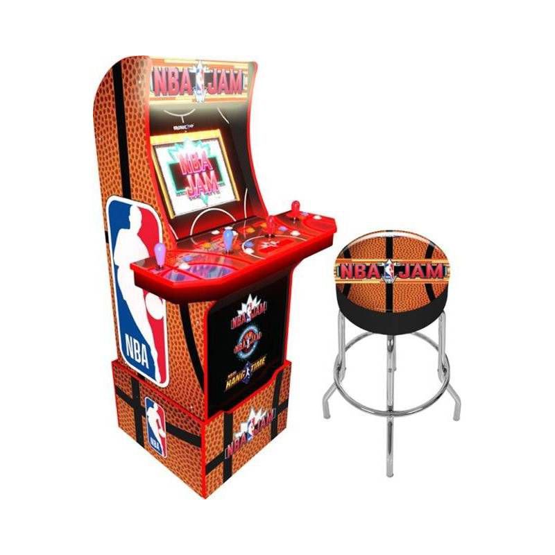 NBA Jam Arcade w/Stool Assm