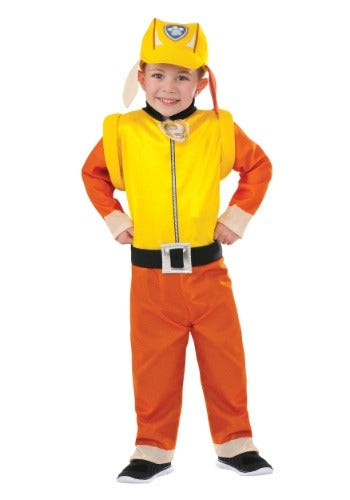 Rubble Paw Patrol Costume SMALL (4-6)