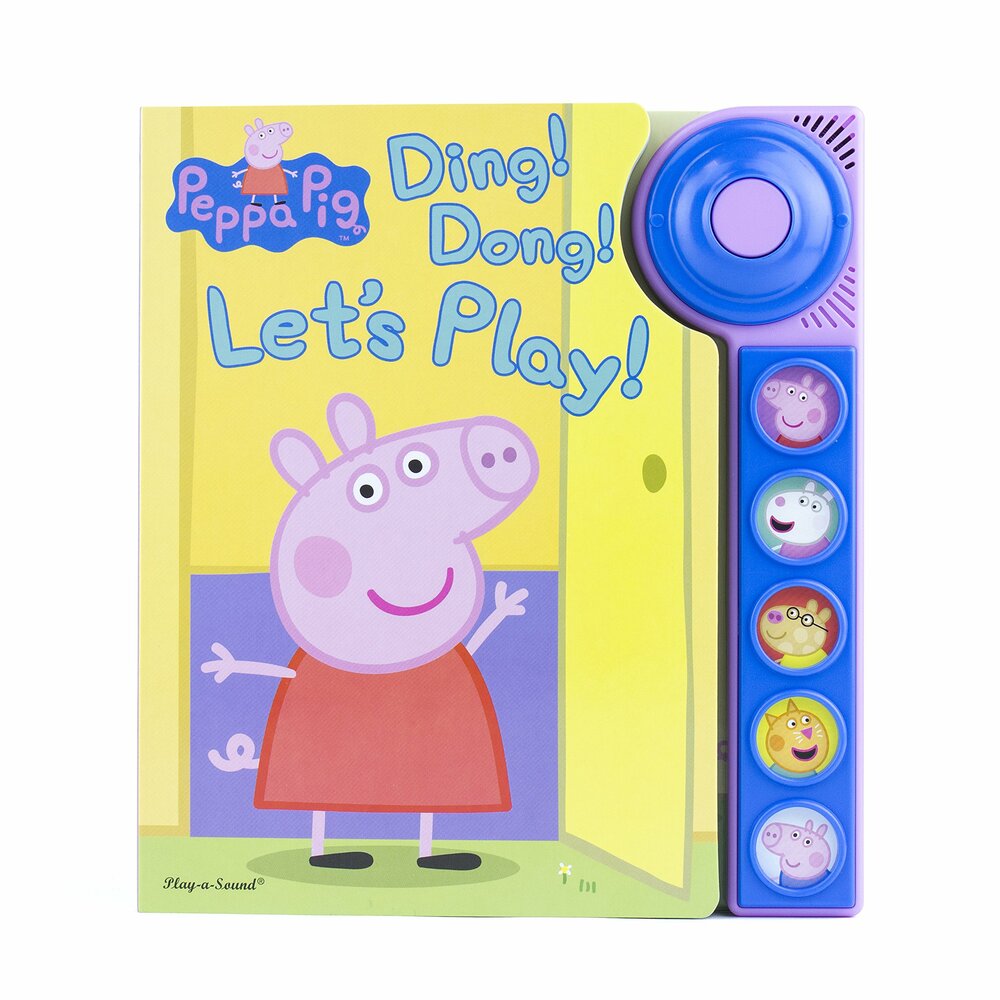 Peppa Pig Ding Dong Let's Play Book