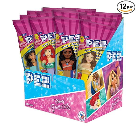 Pez Disney Princess .58oz Assorted