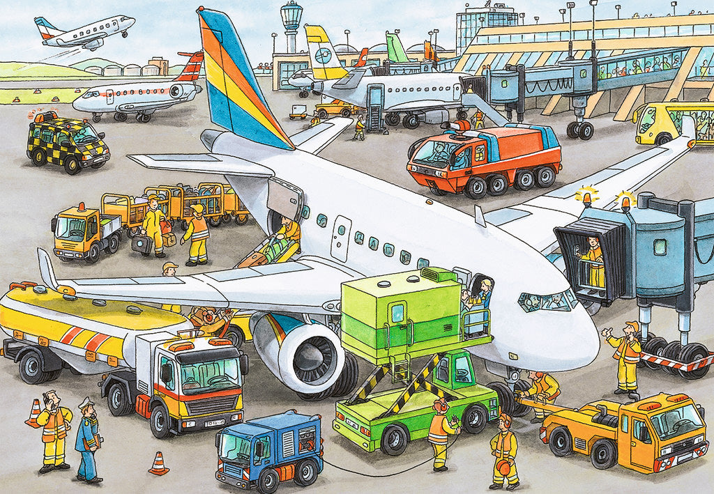Busy Airport 35pc