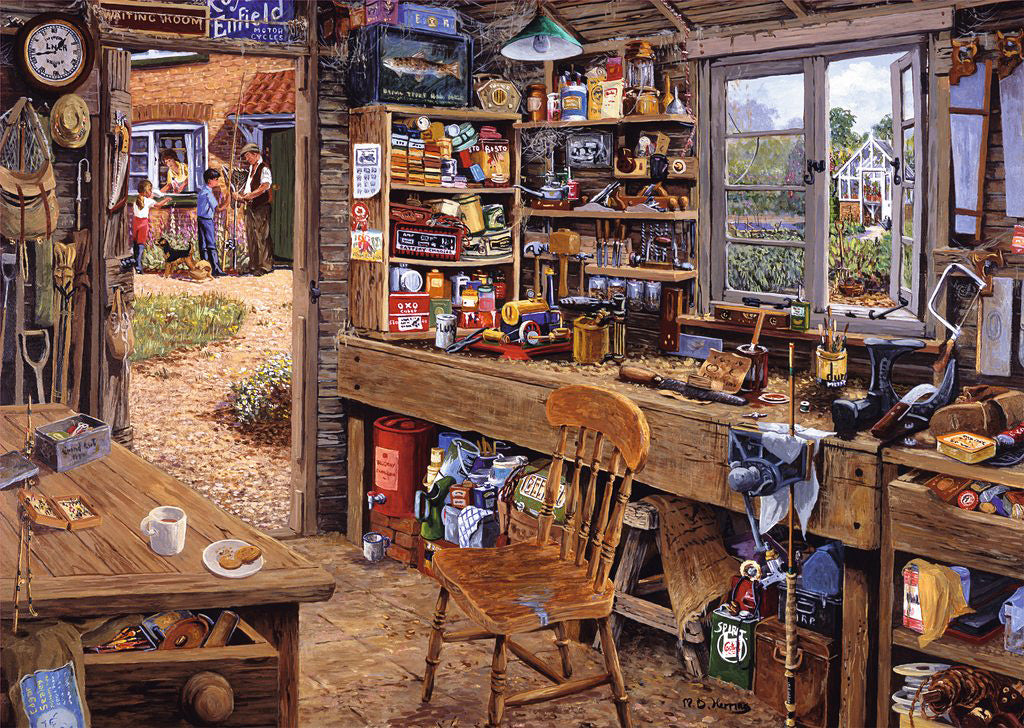 Dad's Shed 500pc Large Format