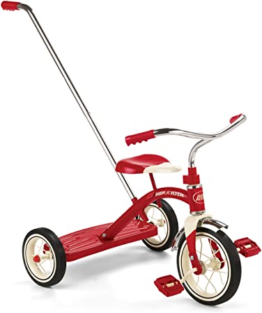 Classic Red Tricycle with Bar, ASSEMBLED